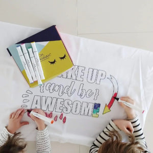 Coloring Pillowcases