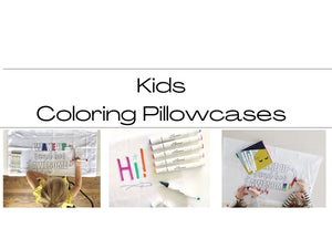 Coloring Pillowcases