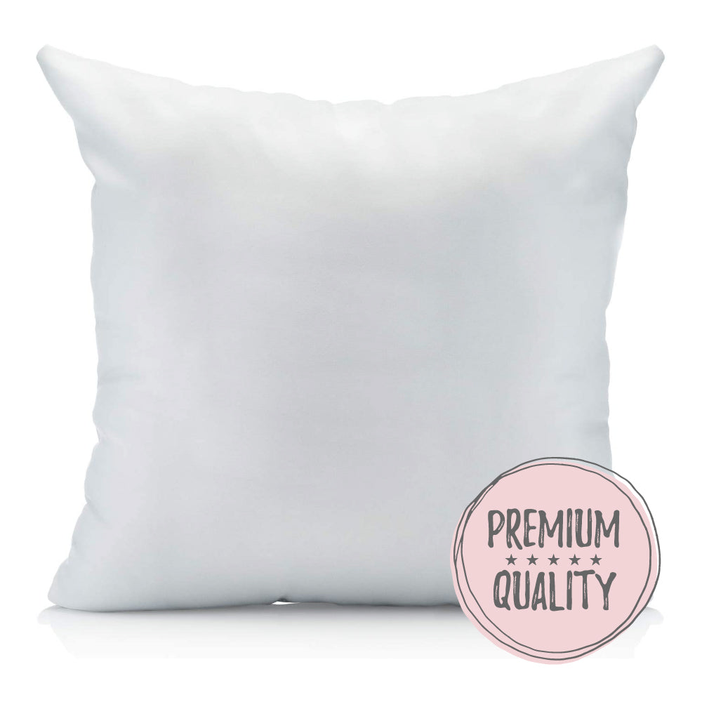 USA Made Premium 18 x 18 Pillow Inserts Woven Fabric, Machine Washable