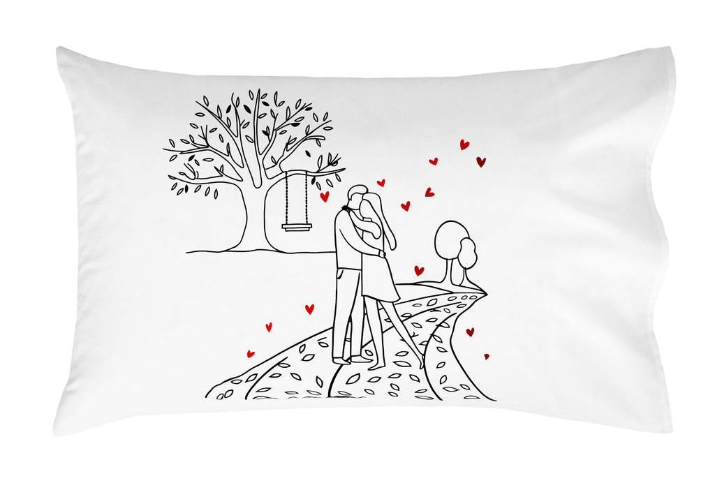 Couples Pillowcases for Room Decor, Suitable for Valentine's Day Gift