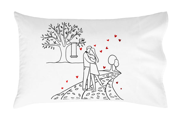Couples Pillowcases for Room Decor, Suitable for Valentine's Day Gift