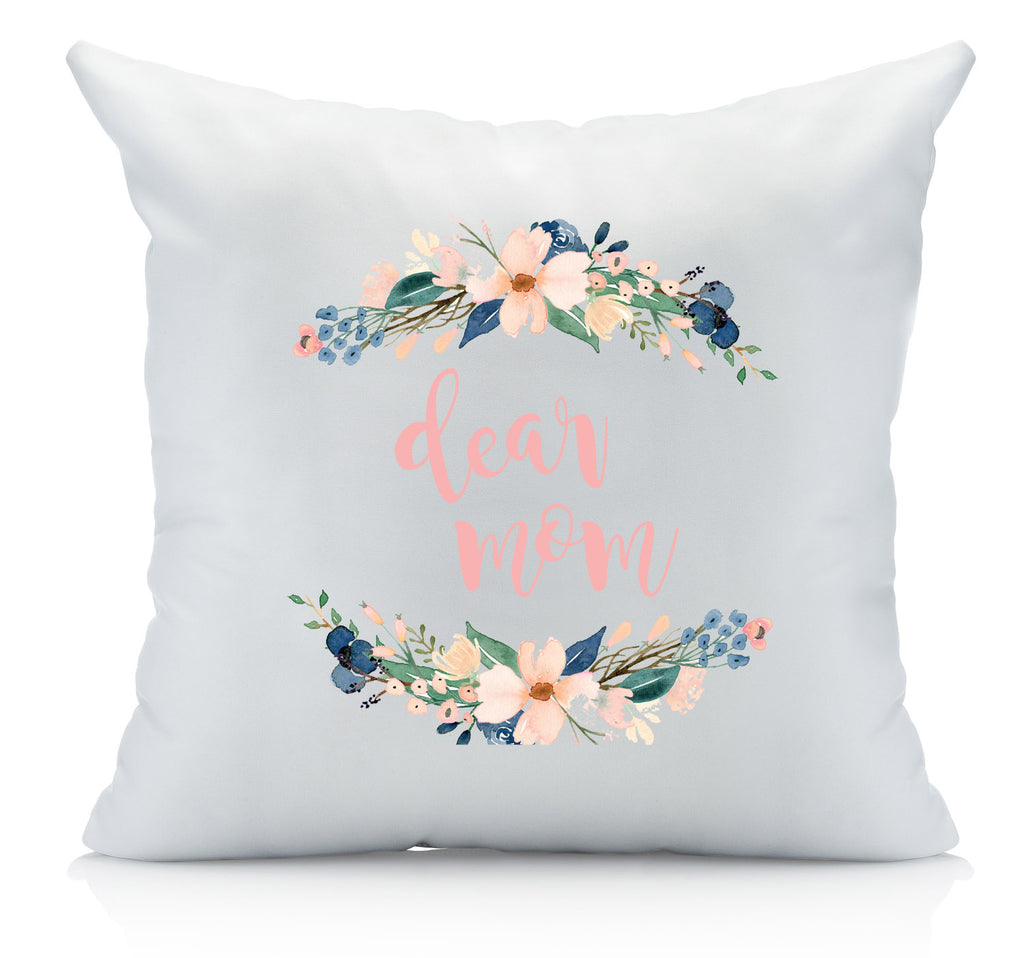 Oh, Susannah Dear Mom Multicolor 18x18 Inch Throw Pillow Cover