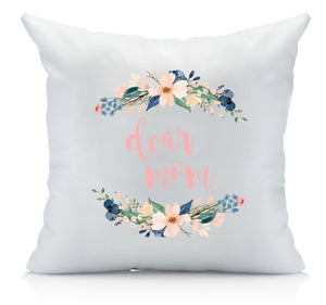 Oh, Susannah Dear Mom Multicolor 18x18 Inch Throw Pillow Cover