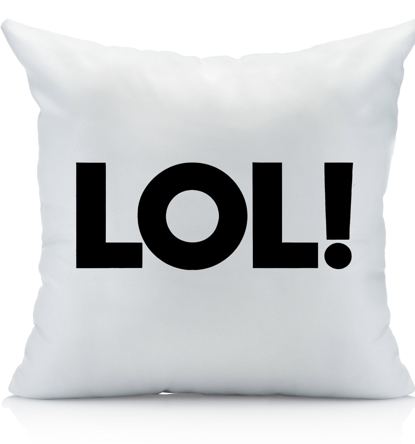 LOL Pillow Cover, Stylish Home Decor, Perfect Gift for Friends or Room Makeovers