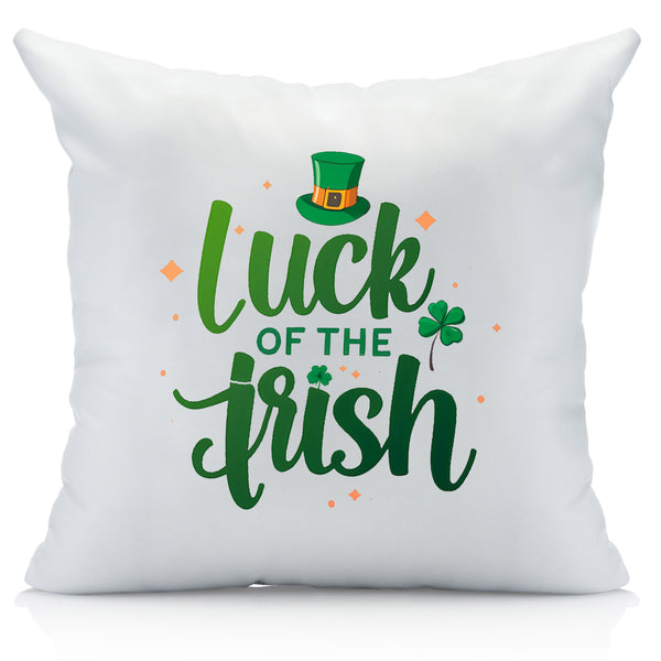 Luck of The Irish St Patrick's Day Throw Pillow Cover