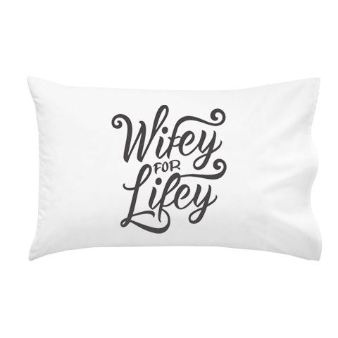Wifey For Lifey Pillow Cover