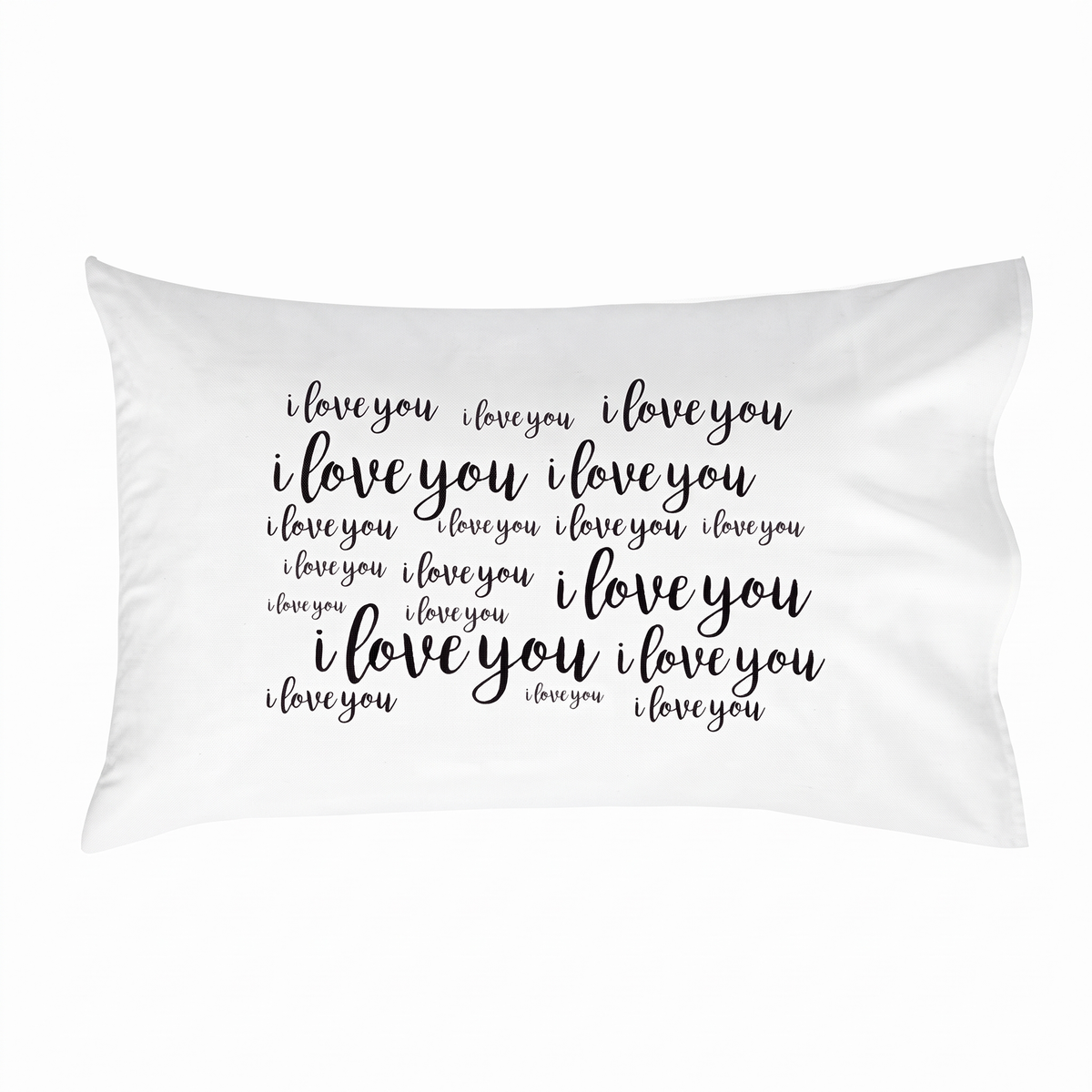 I LOVE YOU Pillowcase (Standard/Queen 20x30")