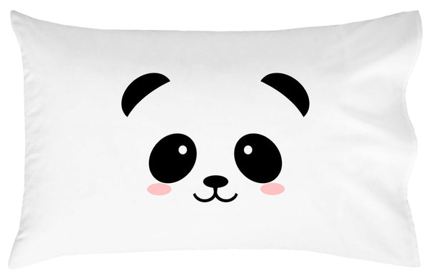 Oh, Susannah Panda Face Toddler Size Pillowcase