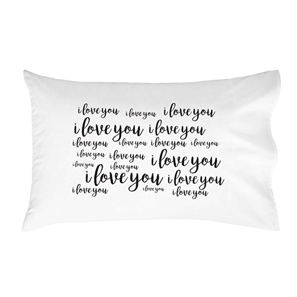 "I LOVE YOU" Pillowcase (Standard/Queen 20x30")