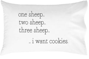 Counting Sheep Standard Pillowcase (20 x 30)