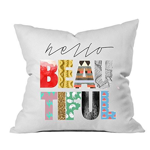 "Hello Beautiful" Couple Pillowcase