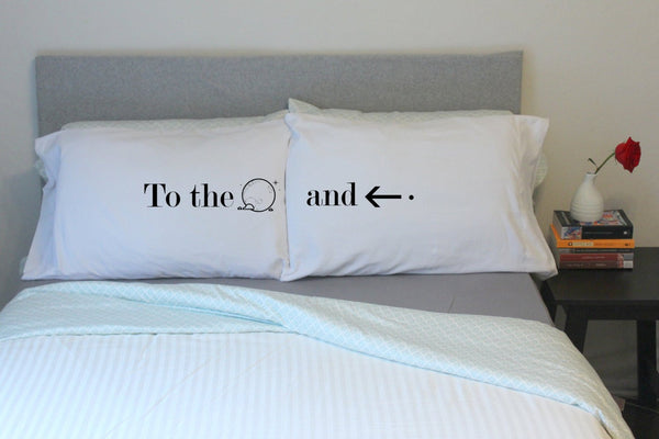 To The Moon and Back Pillow Case