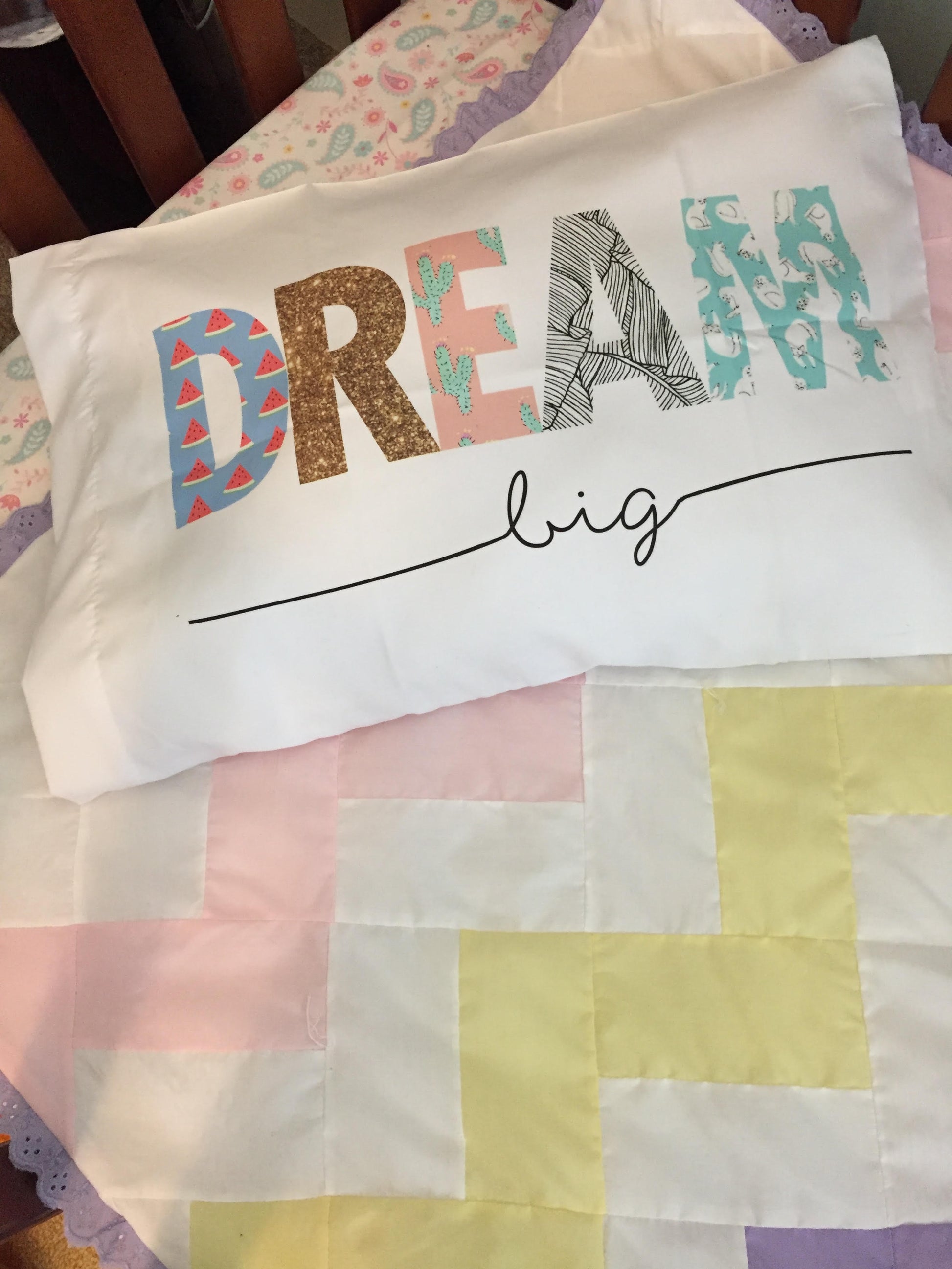 Dream Big Pillowcase (Multiple Sizes)