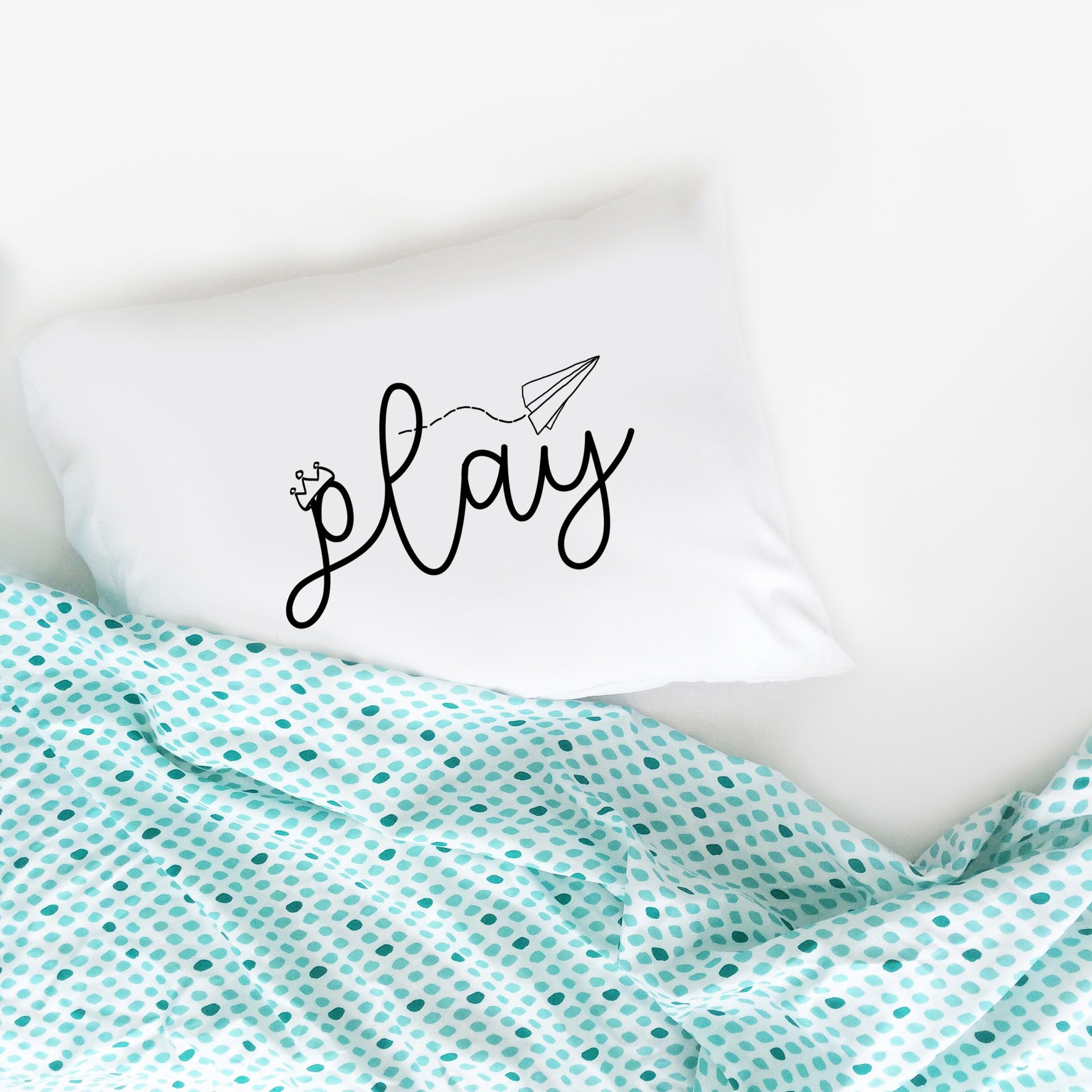 Play Sleep Double-Sided Kids Pillowcase - (1 20x30 Inch Pillowcase)
