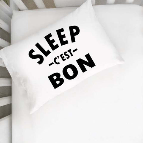 Sleep c'est Bon 14" x 20" Toddler Pillow Cover