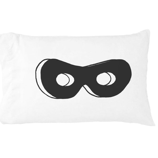 Superhero Mask Standard Pillowcase
